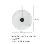 C-Noir-25cm / Blanc chaud (2700-3500K)