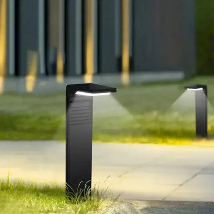Lampadaire solaire décoratif pour jardin et cour moderne — LZ4X9T1