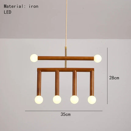 Lustre suspension réglable en fil métallique arc-en-ciel art déco — LZ4P9XQ