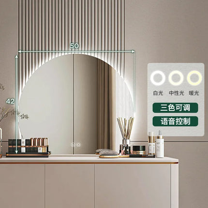 Miroir de maquillage avec applique murale créative — LZ4X9J