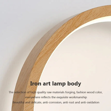 Applique murale LED en bois au design moderne — LZ4X9P2