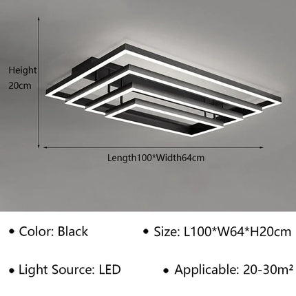Lot de plafonniers LED à prix réduit — LZ4X9Q2F