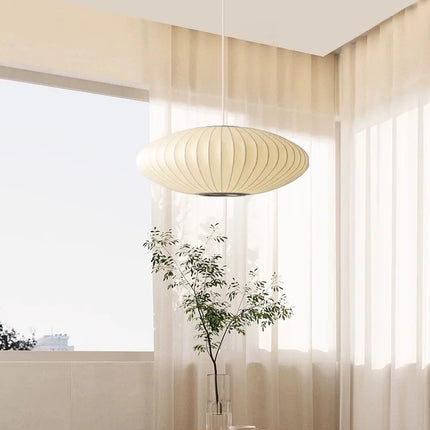 Suspension en soie au style moderne wabi sabi pour intérieur — LZ4X9Q