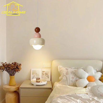 Suspension moderne en résine et verre pour chambre enfant — LZ4X9P