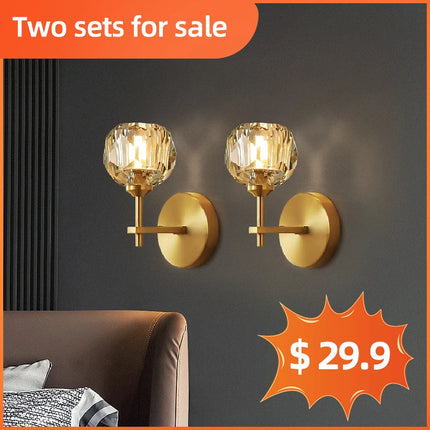 Lustre moderne en cristal pour éclairage raffiné — LZ4X9P2