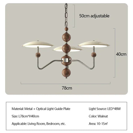 Lustre LED nordique design soucoupe volante — LZ4X9Q