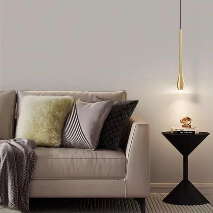 Suspension LED moderne à intensité variable en laiton et cuivre — LZ4N7Q2