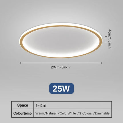 Plafonnier LED ultra mince design nuages pour pièces variées — LZ4X9Q2
