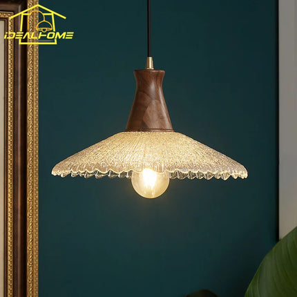 Suspension en verre et cuivre style nordique pour intérieur — LZ4P9XJ