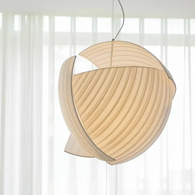 suspension en tissu nordique wabi sabi pour décoration intérieure élégante