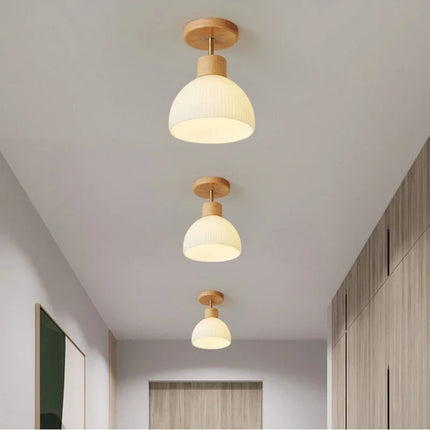 Suspension moderne avec abat-jour en verre pour îlot de cuisine — LZQ7X2