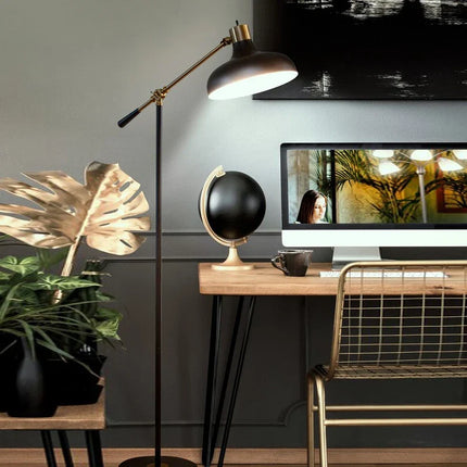 Lampadaire rétro simple pour usage intérieur et extérieur — LZ4X9T