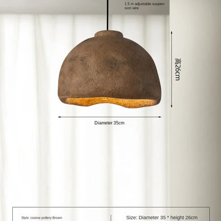 Suspension japonaise Wabi-sabi pour salle à manger et chambre nordique — LZ4X9T