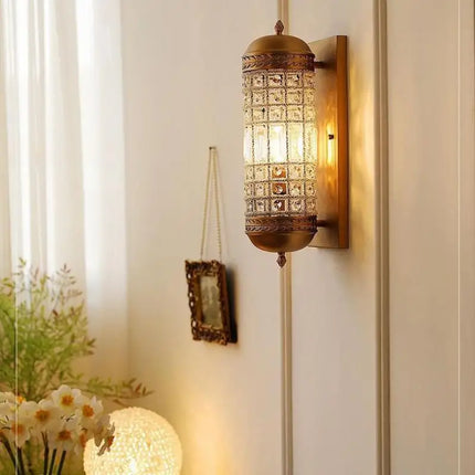 Applique murale en cristal pour éclairage contemporain élégant — LZ4X9Q2