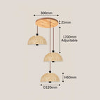 Travertin jaune 1 / 3 têtes / Diam. 120 x H60 mm | LED 10 W | Froid, naturel, chaud