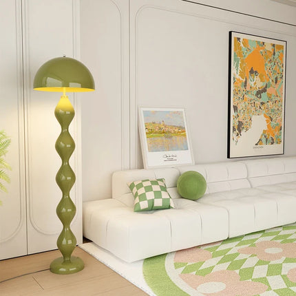 Lampadaire design créatif forme gourde avec interrupteur à pied — LZ4P9XJ