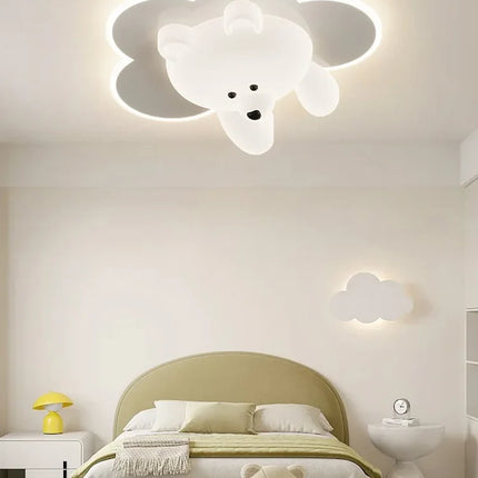 Plafonnier LED ours mignon pour chambre d’enfant — LZ4X9Q2