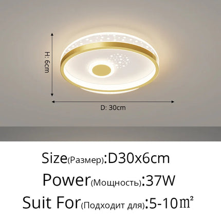 Lustre LED moderne pour éclairage d’allée et couloir — LZ4X9P2