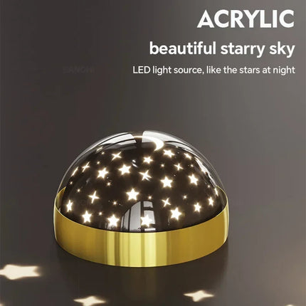 Lustre LED moderne nuage et fleur effet ciel étoilé intérieur — LZ4X9P2Q