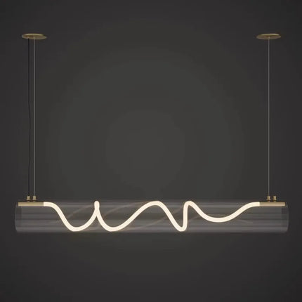 Lustre suspension en acrylique style nordique pour intérieur — LZ4F7Q2