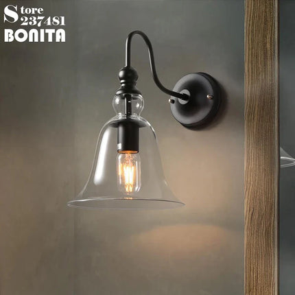 Applique murale vintage en fer style industriel pour intérieur et extérieur — LZ4P9XQ