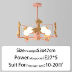 53cm Rose / Blanc chaud sans télécommande