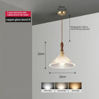 Verre en bois B / Blanc chaud