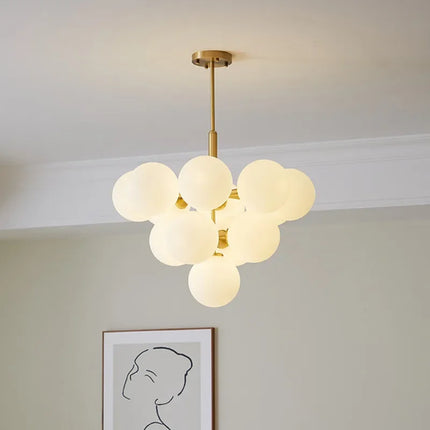 Suspension LED en verre décorative de luxe pour restaurant — LZ4N7Q