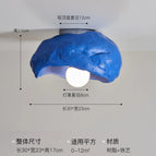 Bleu 30cm / Blanc froid