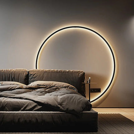 Applique murale LED cercle pour décoration intérieure — LZ4G7X9