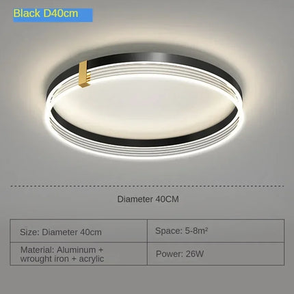 Lustre moderne en acrylique avec LED pour décoration luxueuse — LZ4X9P2
