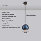 Bleu fixe / 3 effets de lumière