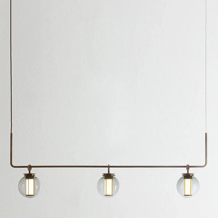 Suspension en verre minimaliste pour espaces créatifs et rétro — LZ4X9Q7M
