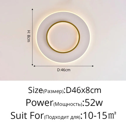 Lustre LED nordique moderne et créatif pour balcon — LZ4T9XQ