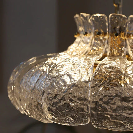 lustre rétro en verre style américain pour décoration intérieure