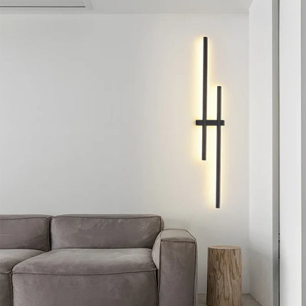 Applique murale LED en aluminium style art déco minimaliste — LZ4M7XQ