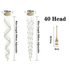 40 Heads / 3000K Warm White