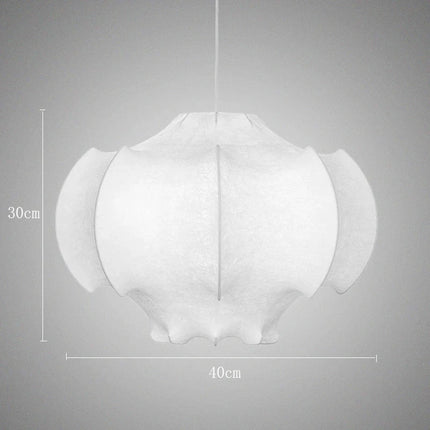 Suspension en soie au design wabi-sabi pour intérieur élégant — LZ4X9M
