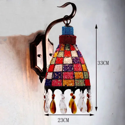 Applique murale bohème rétro pour ambiance cosy — LZ4X9T