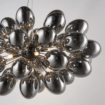 Lustre suspension en verre design nordique moderne de luxe — LZ4X9P