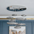 Dia142cm-6 cadres / Lumière chaude (3000K)