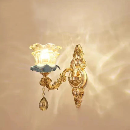 Lustre rétro en céramique au style européen pour intérieur — LZ4X9M