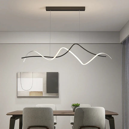 Suspension design moderne incurvée pour intérieur élégant — LZ4X9T
