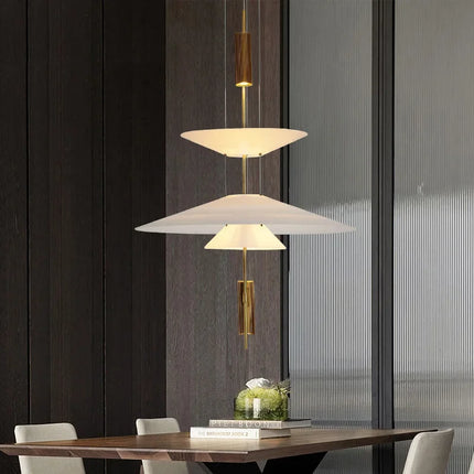 Lustre LED moderne forme soucoupe volante pour décoration intérieure — LZ4X9T