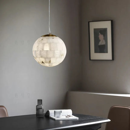 Suspension moderne en marbre naturel pour décoration intérieure — LZ4X9T