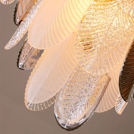 Lustre suspension LED en verre acrylique design — LZ4X9T1