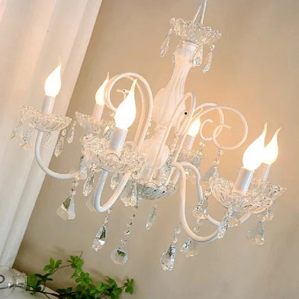 Lustre en cristal romantique pour chambre d'enfant moderne — LZ4X9T