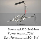 Noir B 120cm / 3 couleurs sans télécommande