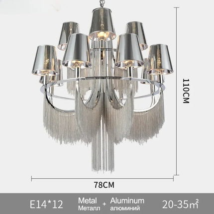 Lustre de luxe élégant pour décoration et entrée de mariage — LZ4N7Q2F