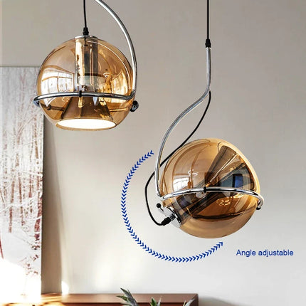 Suspension rétro petite pour salon, bureau et chambre — LZ4P9XJ